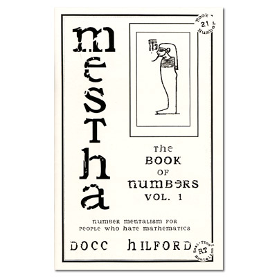 (image for) Book Of Numbers Vol. 1 (Mestha) by Docc Hilford - Trick - Click Image to Close
