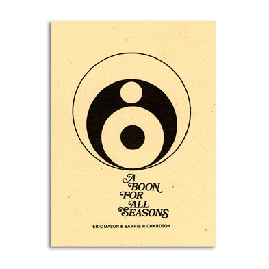 (image for) Boon For All Seasons book Barrie Richardson and Eric Mason - Click Image to Close