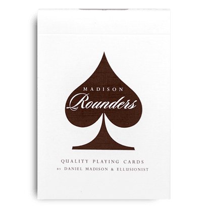 (image for) Madison Rounders (Brown) Playing Cards by Ellusionist - Click Image to Close