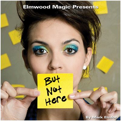 (image for) But Not Here (BLUE gimmick) by Mark Elsdon - Click Image to Close