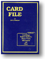 (image for) Card File book