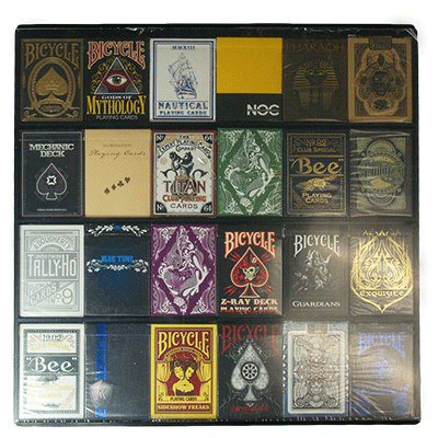 (image for) The Playing Card Frame - 24 Deck Acrylic Playing Card Display By Collectable Playing Cards - Click Image to Close
