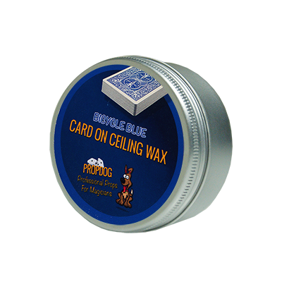 (image for) Card on Ceiling Wax 15g (blue) by David Bonsall and PropDog - Trick - Click Image to Close