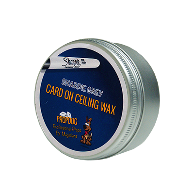 (image for) Card on Ceiling Wax 50g (Sharpie Grey) by David Bonsall and PropDog - Trick - Click Image to Close