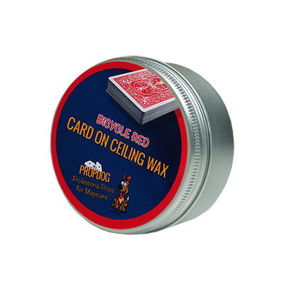 (image for) Card on Ceiling Wax 30g (red) by David Bonsall and PropDog - Trick - Click Image to Close