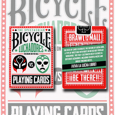 (image for) Bicycle Luchadores Deck by US Playing Card Co. - Click Image to Close