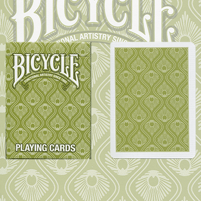 (image for) Bicycle Peacock Deck (Green) by USPCC - Click Image to Close
