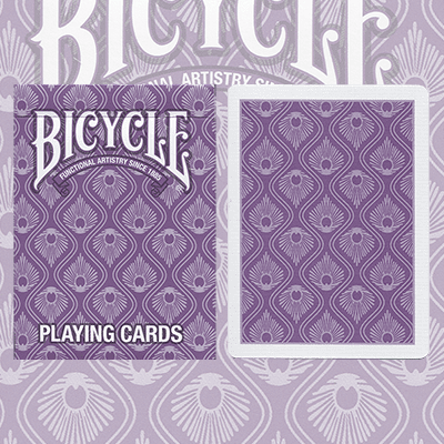 (image for) Bicycle Peacock Deck (Purple) by USPCC - Click Image to Close