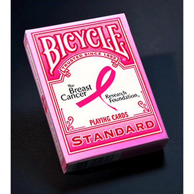 (image for) Bicycle Pink Ribbon Deck by US Playing Cards - Click Image to Close