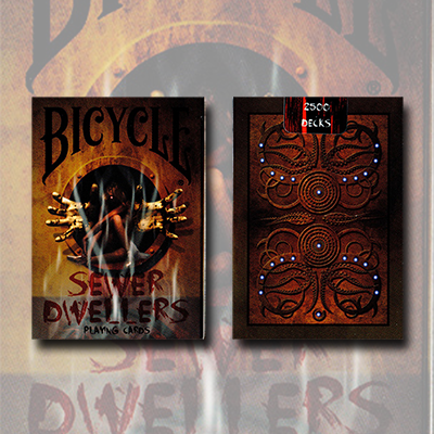 (image for) Bicycle Sewer Dwellers (Limited Edition) by Collectable Playing Cards - Click Image to Close