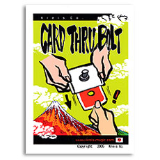 (image for) Card Thru Bolt (With CD Explanation) by Kreis Magic - Trick