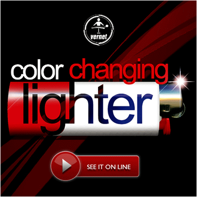 (image for) Fantasio Color Changing Lighter by Vernet Magic - Trick - Click Image to Close