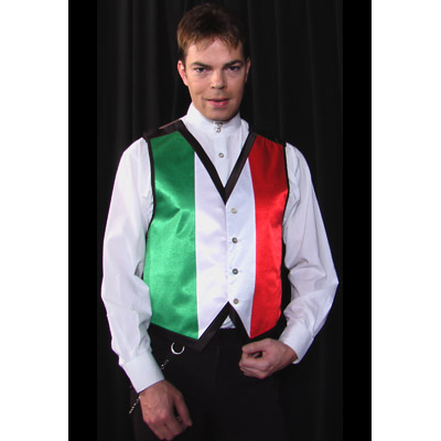 (image for) Color Changing Vest (Italian Flag) - X-Large by Lee Alex - Trick - Click Image to Close