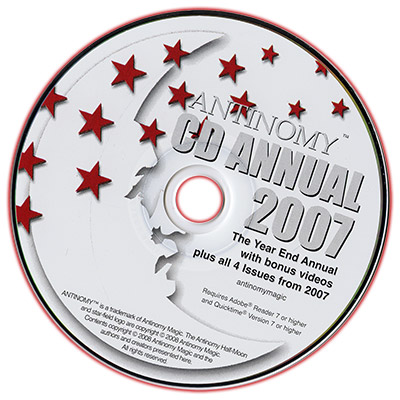 (image for) CD Antinomy Annual Year 3 (2007) - DVD - Click Image to Close