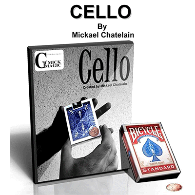 (image for) Cello (Blue Gimmick) by Mickael Chatelain - trick - Click Image to Close