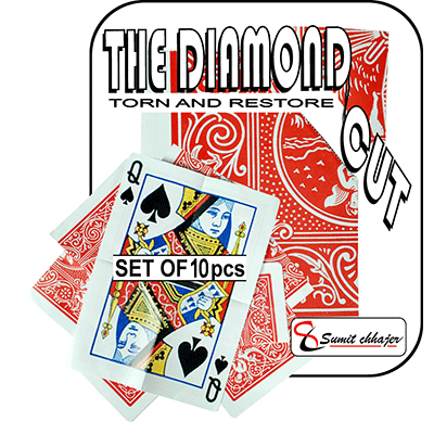 (image for) Center Tear Jumbo Card 10.5 x 14 (10 pk) by Sumit Chhajer - Trick - Click Image to Close