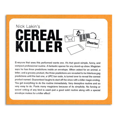 (image for) Nick Lakin's Cereal Killer - Trick - Click Image to Close