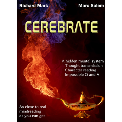 (image for) CEREBRATE (with Gimmicks) by Marc Salem & Richard Mark - Book - Click Image to Close