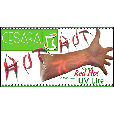 (image for) Cesaral Red Hot UVlite by Cesar Alonso (Cesaral Magic) - Trick - Click Image to Close