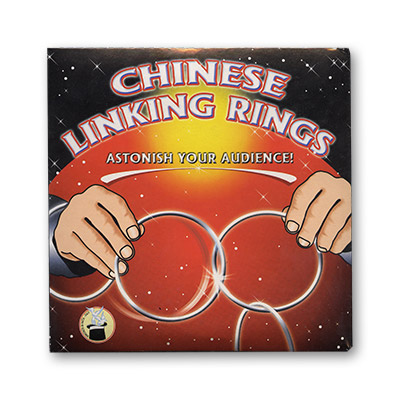 (image for) Chinese Linking Rings (5 inch) by Vincenzo Di Fatta - Tricks - Click Image to Close