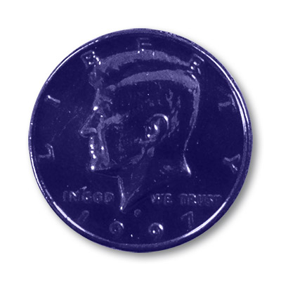 (image for) Multi Colored Half Dollar (Dark Purple) - Click Image to Close