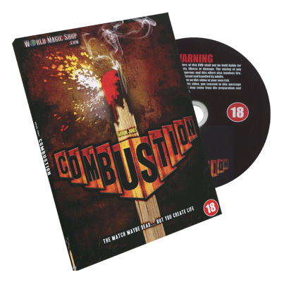 (image for) Combustion by Arron Jones and World Magic Shop - DVD - Click Image to Close