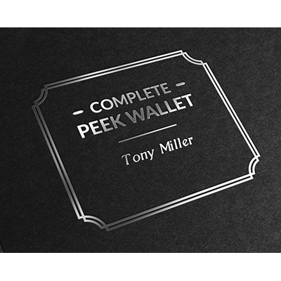 (image for) Complete Peek Wallet by Tony Miller and Vanishing Inc. - Trick - Click Image to Close