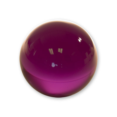 (image for) Contact Juggling Ball (Acrylic, PURPLE, 76mm) - Trick - Click Image to Close