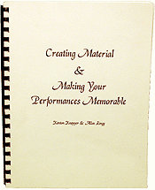 (image for) Creating Material & Making Your Perfomances Memorable - Book