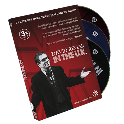 (image for) David Regal In The UK - 3 DVD Set by David Regal - DVD - Click Image to Close