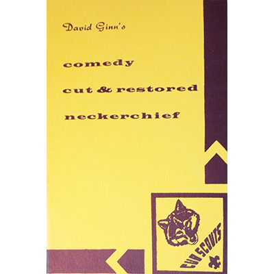 (image for) Comedy Cut & Restored Neckerchef by David Ginn - eBook DOWNLOAD - Click Image to Close