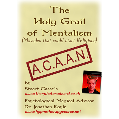 (image for) Holy Grail Mentalism by Stuart Cassels and Jonathan Royle - ebook DOWNLOAD - Click Image to Close