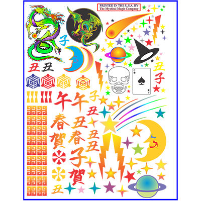 (image for) Deco Sheet (small) by Imagin-If Magic - Trick - Click Image to Close