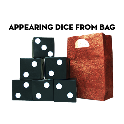 (image for) Appearing Dice From Bag by Premium Magic - Trick - Click Image to Close