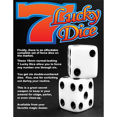 (image for) Forcing Dice Set by Diamond Jim Tyler - Trick - Click Image to Close