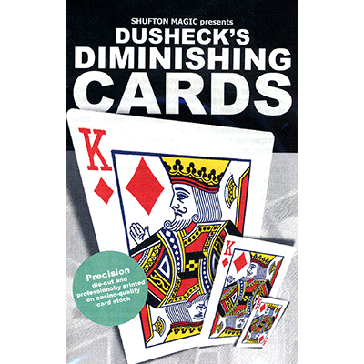 (image for) Steve Dusheck's Diminishing Cards by Steve Dusheck - Trick - Click Image to Close
