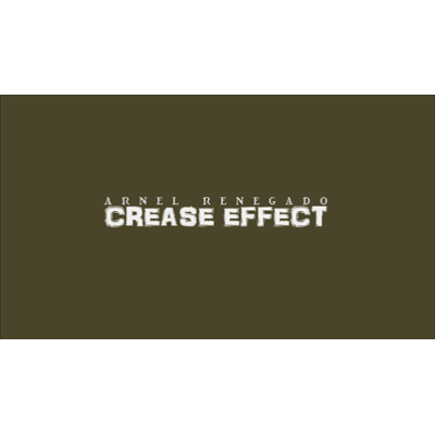 (image for) Crease Effect - by Arnel Renegado - Video DOWNLOAD - Click Image to Close