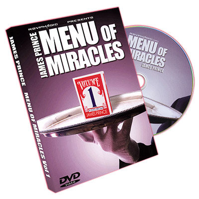 (image for) Menu of Miracles Vol. 1 by James Prince & RSVP - DVD - Click Image to Close