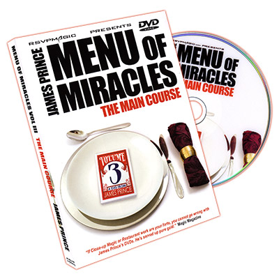 (image for) Menu of Miracles III - The Main Course by James Prince & RSVP - DVD - Click Image to Close