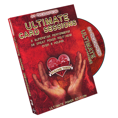 (image for) Ultimate Card Sessions - Volume 3 - Ultimate Poker Edition - DVD - Click Image to Close