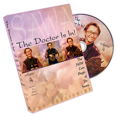 (image for) The Doctor Is In - The New Coin Magic of Dr. Sawa Vol 4 - DVD - Click Image to Close