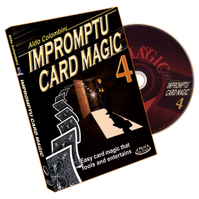 (image for) Impromptu Card Magic Volume #4 by Aldo Colombini - DVD - Click Image to Close