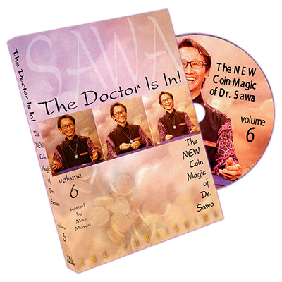 (image for) The Doctor Is In - The New Coin Magic of Dr. Sawa Vol 6 - DVD - Click Image to Close