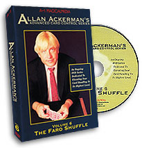 (image for) Advanced Card Control Series Vol 6: The Faro Shuffle by Allan Ackerman - DVD
