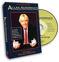(image for) Advanced Card Control Series Vol 7: False Counts by Allan Ackerman - DVD