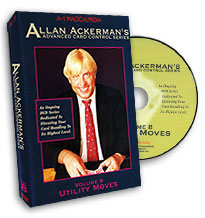 (image for) Advanced Card Control Series Vol 8: Utility Moves by Allan Ackerman - DVD