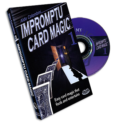 (image for) Impromptu Card Magic #1 Aldo Colombini, DVD - Click Image to Close