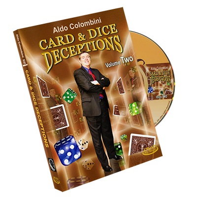 (image for) Card & Dice Deceptions Volume Two by Aldo Colombini - DVD - Click Image to Close