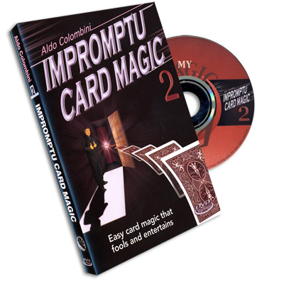(image for) Impromptu Card Magic #2 Aldo Colombini, DVD - Click Image to Close