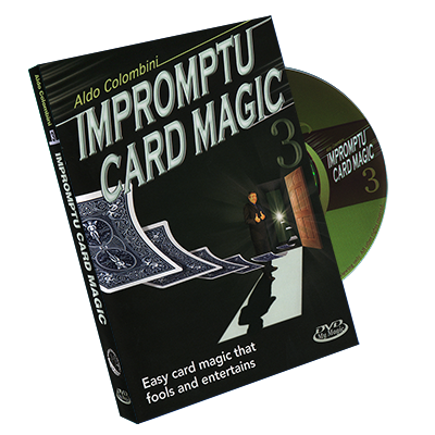 (image for) Impromptu Card Magic #3 Aldo Colombini, DVD - Click Image to Close